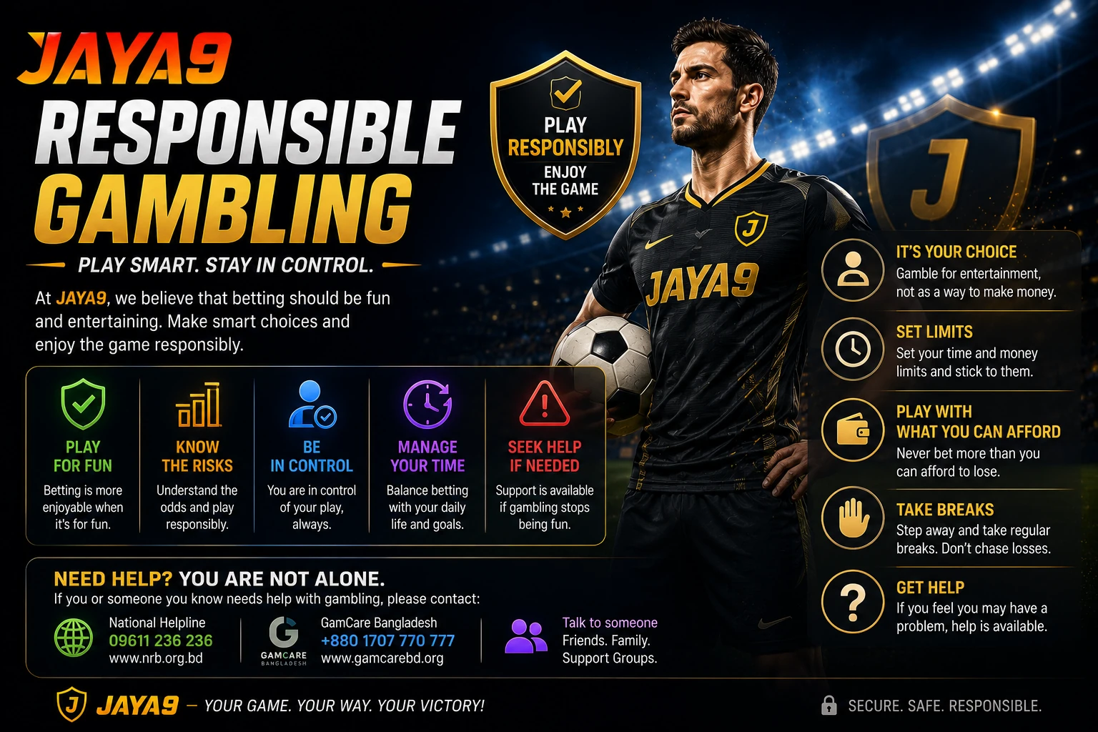 jaya9 responsible
